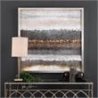 Uttermost Layers Wood Canvas and Acrylic Landscape Art in Multi-Color