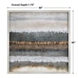 Uttermost Layers Wood Canvas and Acrylic Landscape Art in Multi-Color