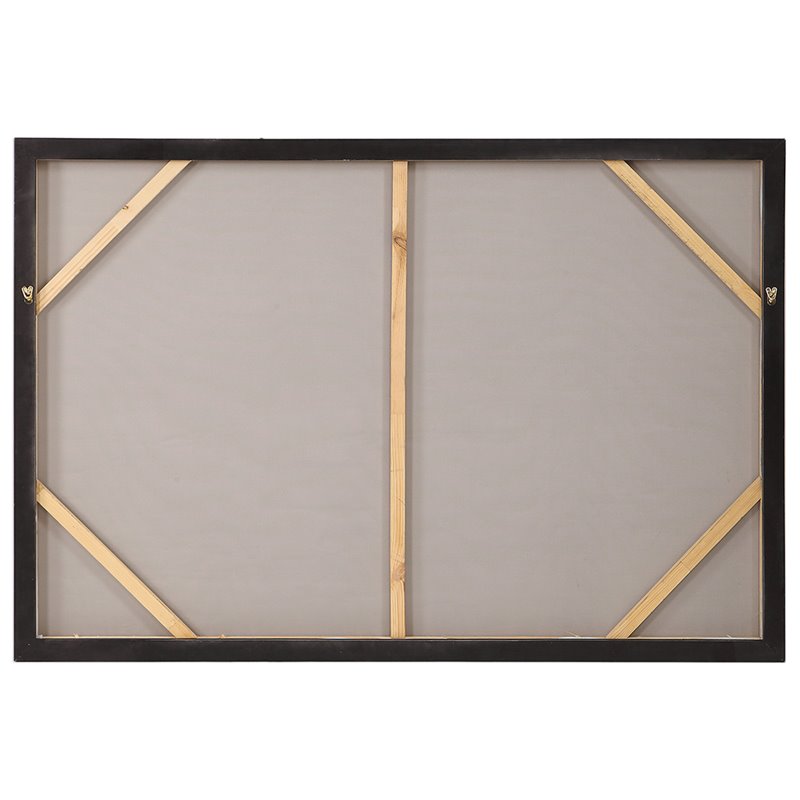 Uttermost Aftermath Contemporary Wood Canvas Acrylic Art in Multi-Color