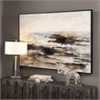 Uttermost Aftermath Contemporary Wood Canvas Acrylic Art in Multi-Color