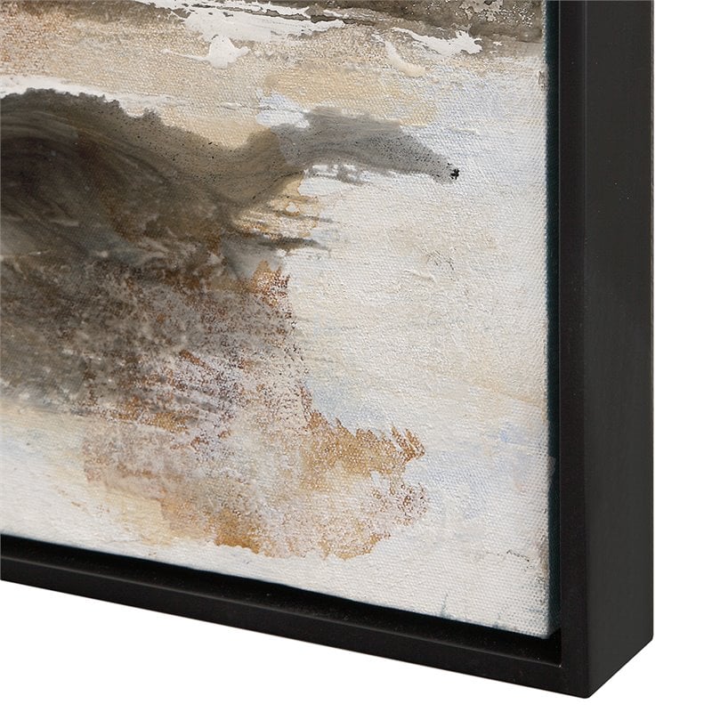 Uttermost Aftermath Contemporary Wood Canvas Acrylic Art in Multi-Color