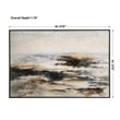 Uttermost Aftermath Contemporary Wood Canvas Acrylic Art in Multi-Color