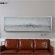 Uttermost Tides Edge Pine Canvas and Acrylic Abstract Art in Multi-Color