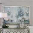 Uttermost Walk In The Meadow Wood Canvas Acrylic Landscape Art in Multi-Color