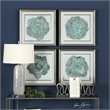 Uttermost Natural Beauties Glass Botanical Prints in Multi-Color (Set of 4)