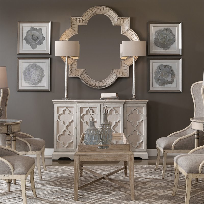 Uttermost Natural Beauties Glass Botanical Prints in Multi-Color (Set of 4)