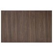Uttermost Bexley 1-Drawer Contemporary Wood and Metal End Table in Walnut