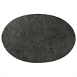 Uttermost Jessenia Marble and Metal Accent Table in Antique Brushed Gold