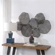 Uttermost Ripley Contemporary Iron Metal Leaf Wall Art in Rich Bronze
