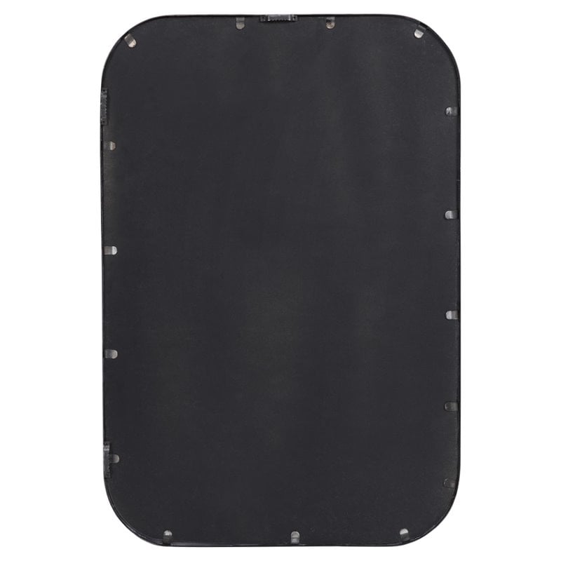 Uttermost Malay Traditional Iron and Glass Vanity Mirror in Antique Gold