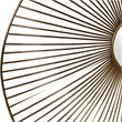 Uttermost Avarie Contemporary Metal and Glass Wall Art in Gold (Set of 3)