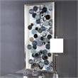 Uttermost Kella Coastal Wood Glass and Iron Shadow Box in Multi-Color