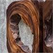 Uttermost Adlai Contemporary Wood Wall Art in Coffee Brown (Set of 6)