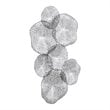 Uttermost Ripley Coastal Iron Metal Wall Art in Metallic Pewter