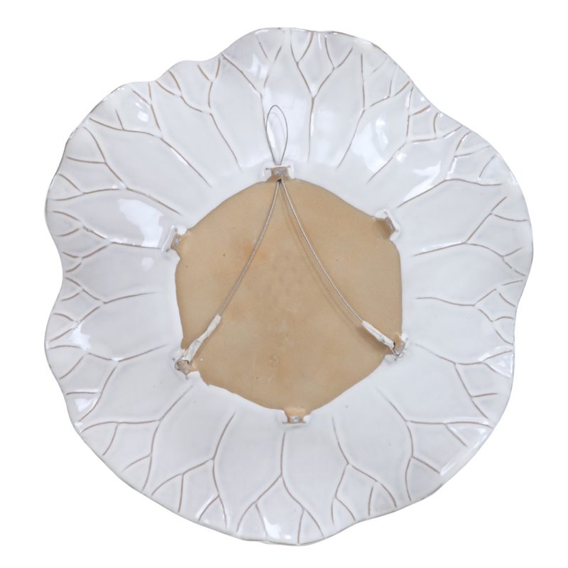 Uttermost Abella Coastal Ceramic Wall Decor in White (Set of 3)