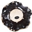 Uttermost Abella Transitional Ceramic Wall Decor in Forest Green (Set of 3)