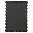 Uttermost Haya Iron Metal and MDF Wood Vanity Mirror in Silver Leaf
