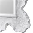 Uttermost Sea Coral Coastal Glass and Resin Mirror in Matte White
