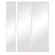 Uttermost Rowling Modern Metal MDF and Glass Mirror in Gold Leaf (Set of 3)