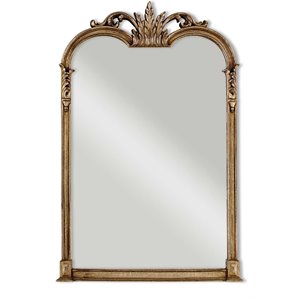uttermost jacqueline vanity mirror in champagne silver