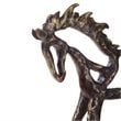 Uttermost Titan Farmhouse Polyresin Horse Sculpture in Antique Bronze