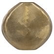 Uttermost Gretchen Contemporary Aluminum Vase in Gold Finish