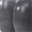 Uttermost Riordan Ceramic Vase in Marbled Black and White (Set of 2)
