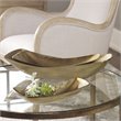 Uttermost Anas Farmhouse Aluminum Bowl in Antique Brass (Set of 3)