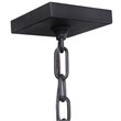 Uttermost Jarsdel 1 Light Industrial Mini Pendant in Sanded Black