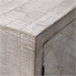 Uttermost Adalind Farmhouse 2-Door Wood Accent Cabinet in White Wash