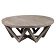 Uttermost Kendry Coastal Elm Wood Coffee Table in Natural Finish