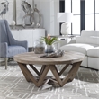 Uttermost Kendry Coastal Elm Wood Coffee Table in Natural Finish