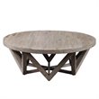 Uttermost Kendry Coastal Elm Wood Coffee Table in Natural Finish