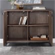 Uttermost Evros 2-Door Reclaimed Wood and Iron Sideboard in Aged Gunmetal Gray