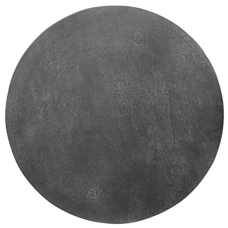 Uttermost Erik Metal and Aluminum Nesting Tables in Antique Nickel (Set of 3)