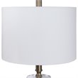 Uttermost Maud Traditional Steel Metal Floor Lamp in Aged Black/Antique Brass