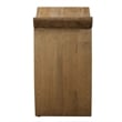 Uttermost Connor Modern Wood and Steel Counter Stool in Brown Finish