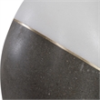 Uttermost Tanali Transitional Concrete Resin and Iron Table Lamp in Gray/White