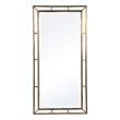Uttermost Farrow Traditional Iron MDF Wood Copper Mirror in Brass