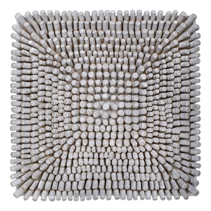 Uttermost Portside Coastal Wood Wall Panel in Brown and Woodtone