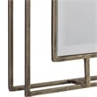 Uttermost Rutledge Contemporary Solid Wood Mirrors in Gold (Set of 2)