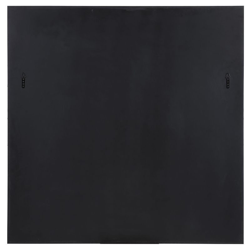 Uttermost Stanford Square Traditional MDF Wood Mirror in Gold