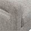 Uttermost Obrien Coastal Fabric Foam and Wood Armchair in Gray