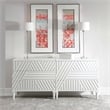Uttermost Colby Contemporary MDF and Wood Drawer Chest in White