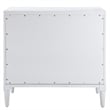 Uttermost Colby Contemporary MDF and Wood Drawer Chest in White