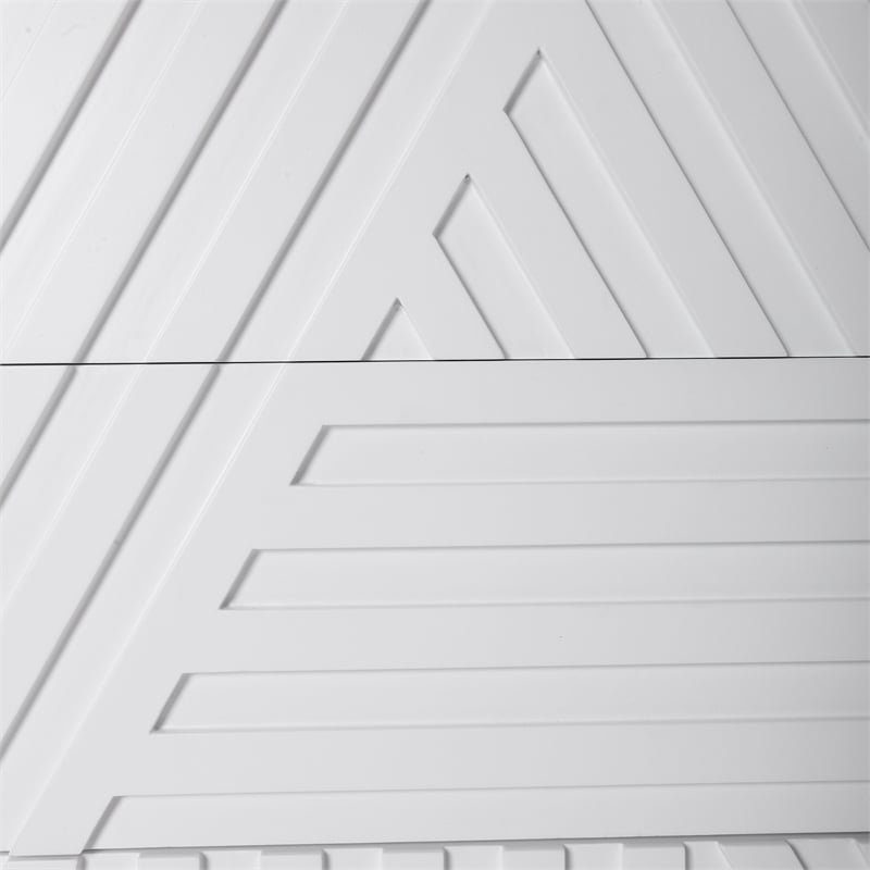 Uttermost Colby Contemporary MDF and Wood Drawer Chest in White