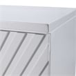 Uttermost Colby Contemporary MDF and Wood Drawer Chest in White