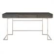 Uttermost Claude Contemporary Wood and Steel Desk in Gray Finish