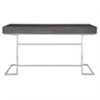 Uttermost Claude Contemporary Wood and Steel Desk in Gray Finish