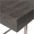 Uttermost Claude Contemporary Wood and Steel Desk in Gray Finish